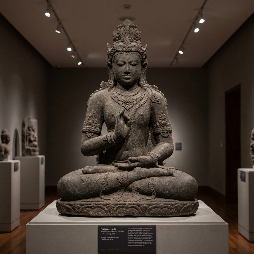 Arca Prajnaparamita yang dipercaya mewakili wujud Ken Dedes